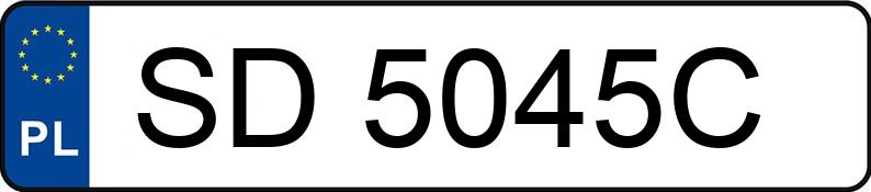 Numer rejestracyjny SD 5045C posiada KIA Cee d 1.4 MR`12 E5 L - SD5045C