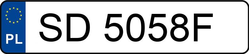 Numer rejestracyjny SD 5058F posiada FORD MONDEO - SD5058F