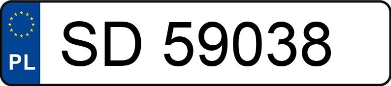 Numer rejestracyjny SD 59038 posiada ROVER STREETWISE - SD59038