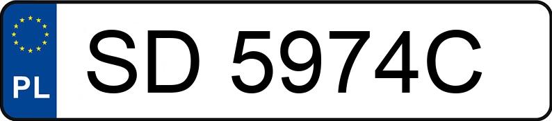 Numer rejestracyjny SD 5974C posiada OPEL VECTRA - SD5974C Numer rejestracyjny SD 5974C posiada OPEL VECTRA - SD5974C