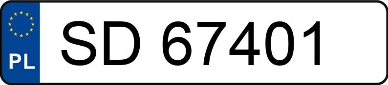 Numer rejestracyjny SD 67401 posiada AUDI A3 - SD67401 Numer rejestracyjny SD 67401 posiada AUDI A3 - SD67401