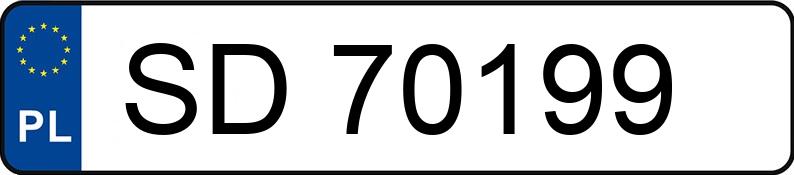 Numer rejestracyjny SD 70199 posiada CHRYSLER 300C 3.0 CRD DPF MR`04 E4 Aut. - SD70199