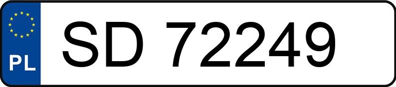 Numer rejestracyjny SD 72249 posiada FORD TAUNUS - SD72249