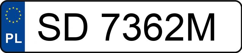 Numer rejestracyjny SD 7362M posiada TOYOTA TOYOTA C-HR - SD7362M