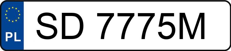 Numer rejestracyjny SD 7775M posiada BMW 320I - SD7775M Numer rejestracyjny SD 7775M posiada BMW 320I - SD7775M