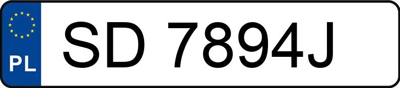Numer rejestracyjny SD 7894J posiada HYUNDAI TUCSON - SD7894J