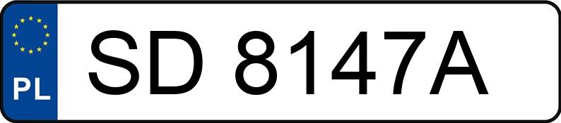 Numer rejestracyjny SD 8147A posiada PEUGEOT 308 - SD8147A Numer rejestracyjny SD 8147A posiada PEUGEOT 308 - SD8147A