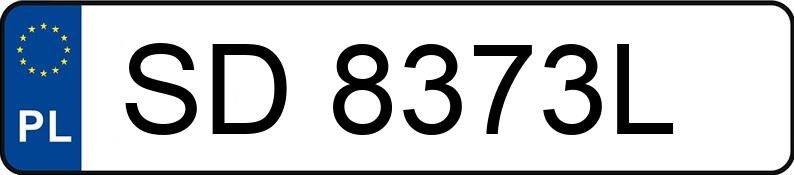 Numer rejestracyjny SD 8373L posiada VOLKSWAGEN TIGUAN - SD8373L