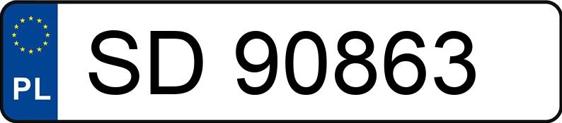 Numer rejestracyjny SD 90863 posiada FORD Mondeo 1.8 TDCi MR`07 E4 Gold X - SD90863 Numer rejestracyjny SD 90863 posiada FORD Mondeo 1.8 TDCi MR`07 E4 Gold X - SD90863