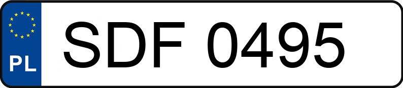 O número de registro SDF 0495 tem FIAT Tipo 1.4 Tipo 1.4 - SDF0495 O número de registro SDF 0495 tem FIAT Tipo 1.4 Tipo 1.4 - SDF0495