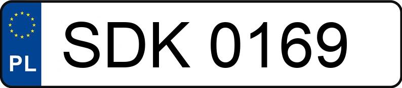 Numer rejestracyjny SDK 0169 posiada FSO-WARSZAWA POLONEZ CARO 1.6 KAT - SDK0169