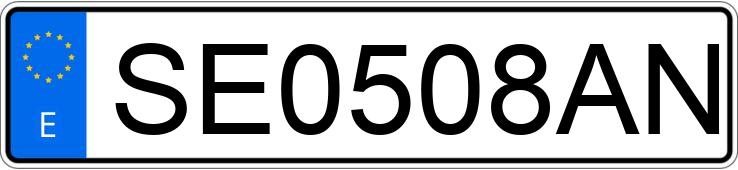 Numer rejestracyjny SE0508AN posiada RENAULT 11 Numer rejestracyjny SE0508AN posiada RENAULT 11