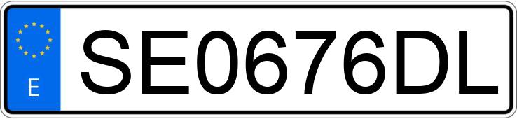 Numer rejestracyjny SE0676DL posiada SEAT TOLEDO