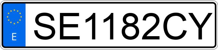 Numer rejestracyjny SE1182CY posiada SEAT MARBELLA Numer rejestracyjny SE1182CY posiada SEAT MARBELLA