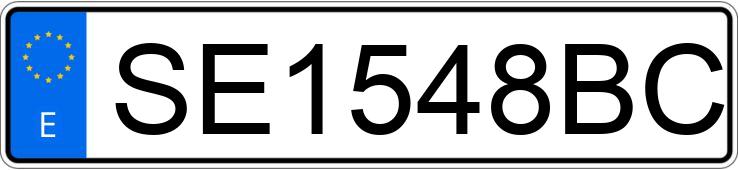 Numer rejestracyjny SE1548BC posiada PORSCHE 924