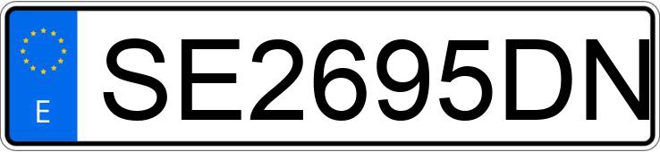 Numer rejestracyjny SE2695DN posiada SEAT TOLEDO Numer rejestracyjny SE2695DN posiada SEAT TOLEDO