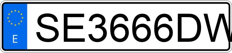 Numer rejestracyjny SE3666DW posiada HONDA CIVIC 1.5I S ELEGANCE