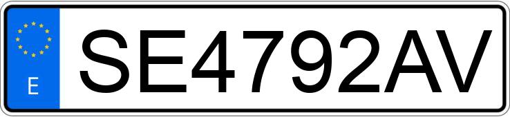 Numer rejestracyjny SE4792AV posiada PEUGEOT 205 Numer rejestracyjny SE4792AV posiada PEUGEOT 205