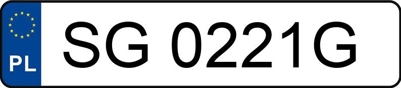 Numer rejestracyjny SG 0221G posiada VOLKSWAGEN GOLF - SG0221G Numer rejestracyjny SG 0221G posiada VOLKSWAGEN GOLF - SG0221G