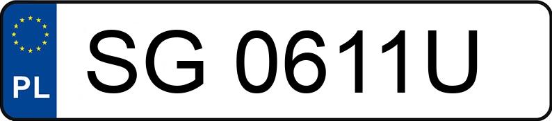 Numer rejestracyjny SG 0611U posiada SKODA FABIA SEDAN - SG0611U Numer rejestracyjny SG 0611U posiada SKODA FABIA SEDAN - SG0611U