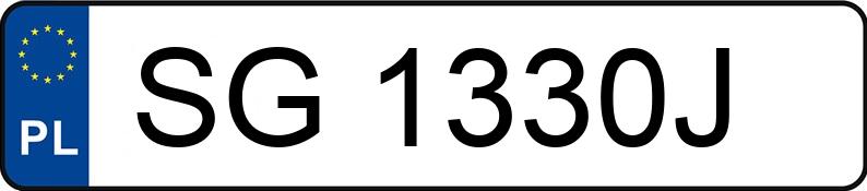 Numer rejestracyjny SG 1330J posiada BMW 318 - SG1330J Numer rejestracyjny SG 1330J posiada BMW 318 - SG1330J