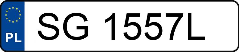 Numer rejestracyjny SG 1557L posiada BMW 318 I - SG1557L