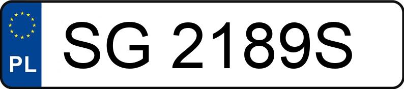 Numer rejestracyjny SG 2189S posiada SKODA FABIA - SG2189S