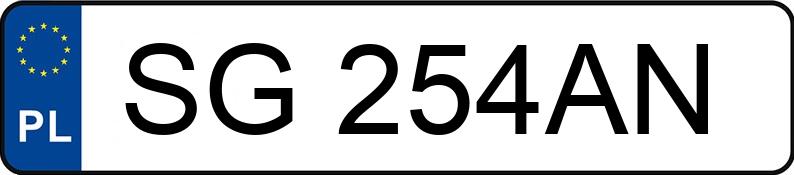 Numer rejestracyjny SG 254AN posiada TOYOTA COROLLA ZE1EE(EU,M) - SG254AN Numer rejestracyjny SG 254AN posiada TOYOTA COROLLA ZE1EE(EU,M) - SG254AN