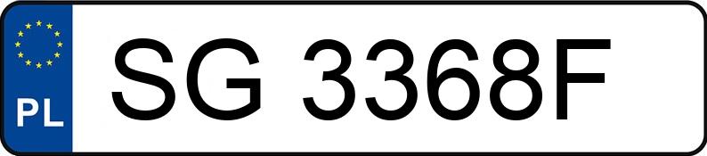 Numer rejestracyjny SG 3368F posiada FIAT PUNTO - SG3368F