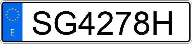 Numer rejestracyjny SG4278H posiada CITROEN SAXO Numer rejestracyjny SG4278H posiada CITROEN SAXO