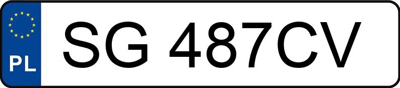 Numer rejestracyjny SG 487CV posiada SKODA Superb IV 2.0 TDI MR`24 E6d Selection - SG487CV