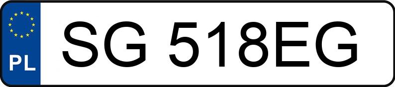 Numer rejestracyjny SG 518EG posiada FIAT CINQUECENTO - SG518EG