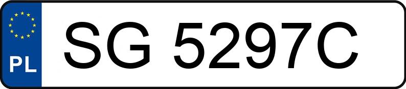 Numer rejestracyjny SG 5297C posiada RENAULT CLIO - SG5297C