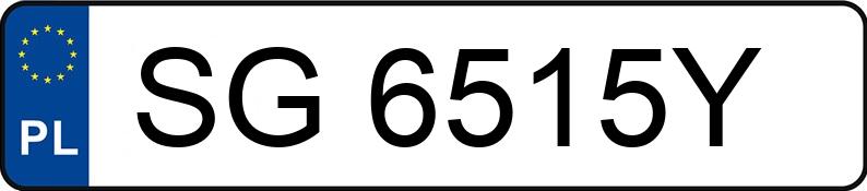 Numer rejestracyjny SG 6515Y posiada AUDI A3 LIMOUSINE - SG6515Y