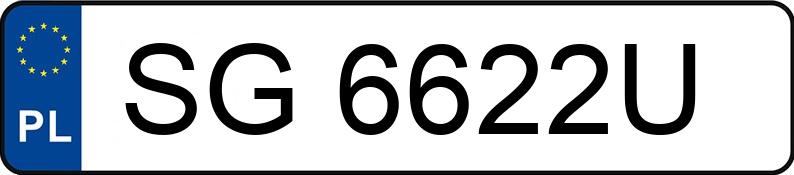 Numer rejestracyjny SG 6622U posiada OPEL Astra Classic II 1.6 MR`04 E4 Astra Classic II 1.6 MR`04 E4 - SG6622U