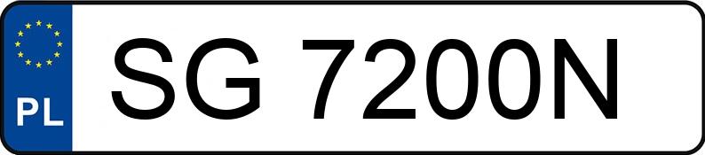 Numer rejestracyjny SG 7200N posiada SKODA Favorit 135 1.3 L - SG7200N Numer rejestracyjny SG 7200N posiada SKODA Favorit 135 1.3 L - SG7200N