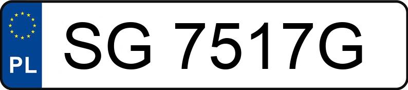 Numer rejestracyjny SG 7517G posiada RENAULT Kangoo II dCi MR`11 E5 Helios 2 110 - SG7517G Numer rejestracyjny SG 7517G posiada RENAULT Kangoo II dCi MR`11 E5 Helios 2 110 - SG7517G