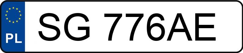 Numer rejestracyjny SG 776AE posiada PEUGEOT 106 - SG776AE Numer rejestracyjny SG 776AE posiada PEUGEOT 106 - SG776AE