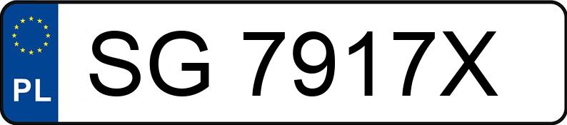 Numer rejestracyjny SG 7917X posiada BMW 335D - SG7917X Numer rejestracyjny SG 7917X posiada BMW 335D - SG7917X