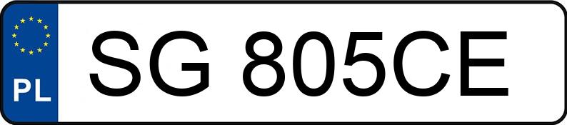 Numer rejestracyjny SG 805CE posiada CENNTRO AVANTIER JH11EV - SG805CE