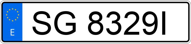 Numer rejestracyjny SG8329I posiada BMW SERIE 3 Numer rejestracyjny SG8329I posiada BMW SERIE 3