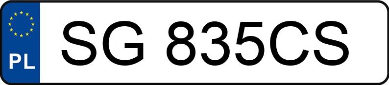 Numer rejestracyjny SG 835CS posiada BMW 318i Touring Kat. MR`01 E3 E46 318i Touring Kat. MR`01 E3 E46 - SG835CS