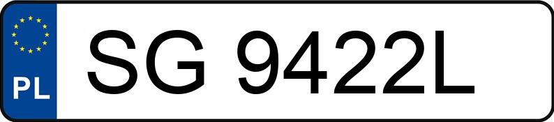 Numer rejestracyjny SG 9422L posiada DACIA DOKKER - SG9422L Numer rejestracyjny SG 9422L posiada DACIA DOKKER - SG9422L