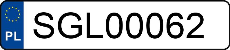 Numer rejestracyjny SGL 00062 posiada AUDI A6 AVANT - SGL00062 Numer rejestracyjny SGL 00062 posiada AUDI A6 AVANT - SGL00062