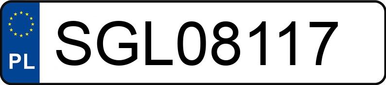 Numer rejestracyjny SGL 08117 posiada BMW 530 Diesel Kat. MR`01 E39 530 Diesel Kat. MR`01 E39 - SGL08117