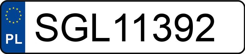 Numer rejestracyjny SGL 11392 posiada PEUGEOT 508 - SGL11392