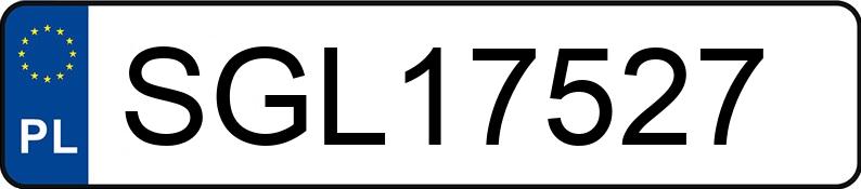 Numer rejestracyjny SGL 17527 posiada CITROEN C4 - SGL17527 Numer rejestracyjny SGL 17527 posiada CITROEN C4 - SGL17527
