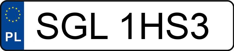 Numer rejestracyjny SGL 1HS3 posiada VOLKSWAGEN POLO - SGL1HS3 Numer rejestracyjny SGL 1HS3 posiada VOLKSWAGEN POLO - SGL1HS3