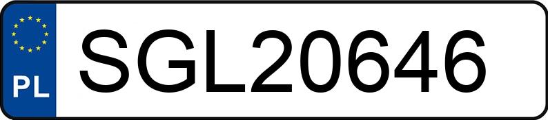 Numer rejestracyjny SGL 20646 posiada FORD Tourneo Courier 1.0 MR`14 E5 1.8t Trend - SGL20646