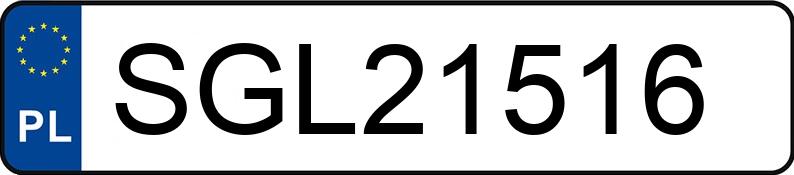 Numer rejestracyjny SGL 21516 posiada TOYOTA YARIS - SGL21516 Numer rejestracyjny SGL 21516 posiada TOYOTA YARIS - SGL21516